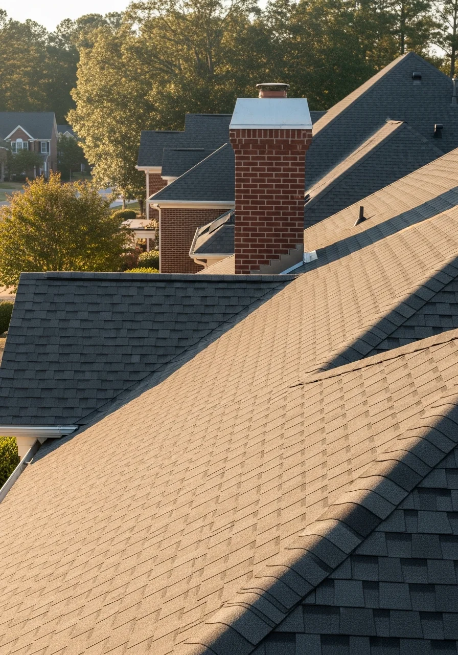 Close-up of completed work on a Morrisville home showing quality craftsmanship.